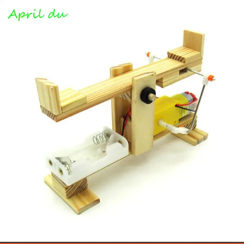 April Du DIY Electric Seesaw Model Kit Science Experiment Toys fo Kids Creative Educational Learning Gift ,1set
April Du DIY Electric Seesaw Model Kit Science Experiment Toys fo Kids Creative Educational Learning Gift ,1set