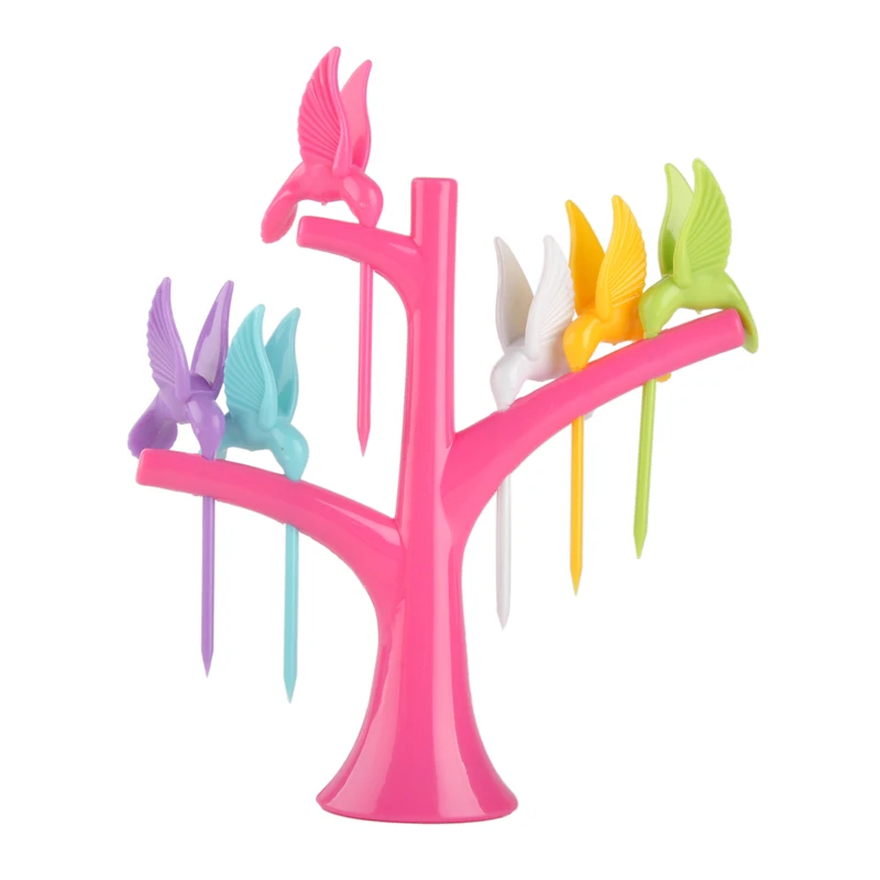 Animal Bird Fruit Fork Toothpick Set Kitchenware Tools Creative Fashion Dinner Service 4 Color Dinnerware Sets
Animal Bird Fruit Fork Toothpick Set Kitchenware Tools Creative Fashion Dinner Service 4 Color Dinnerware Sets