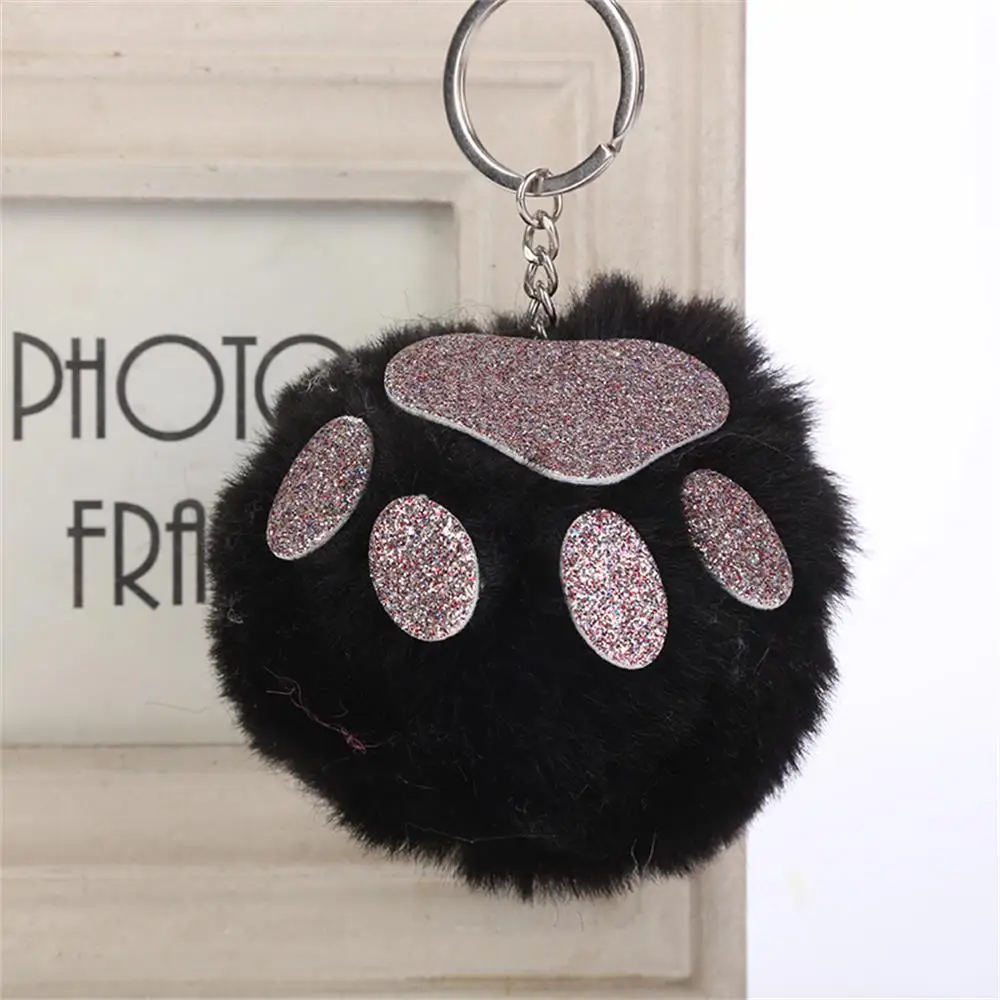 1Pcs Fashion Jewelry PU Sequins Animal Paw Key Chain Fluffy Artificial Fur Ball Bag Pendant Car Keyring for Women
1Pcs Fashion Jewelry PU Sequins Animal Paw Key Chain Fluffy Artificial Fur Ball Bag Pendant Car Keyring for Women