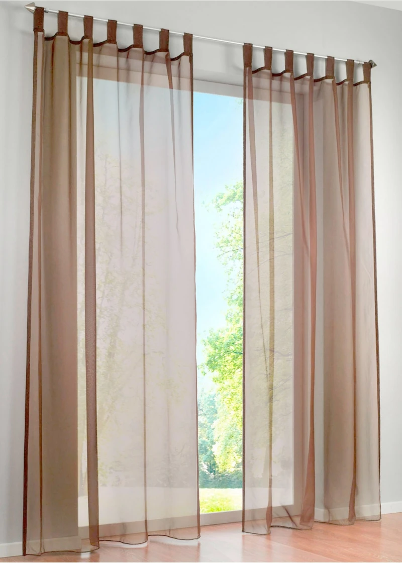 Hot Sale- High Quality western simple Voile Solid color sheer window curtains (a pair)
Hot Sale- High Quality western simple Voile Solid color sheer window curtains (a pair)