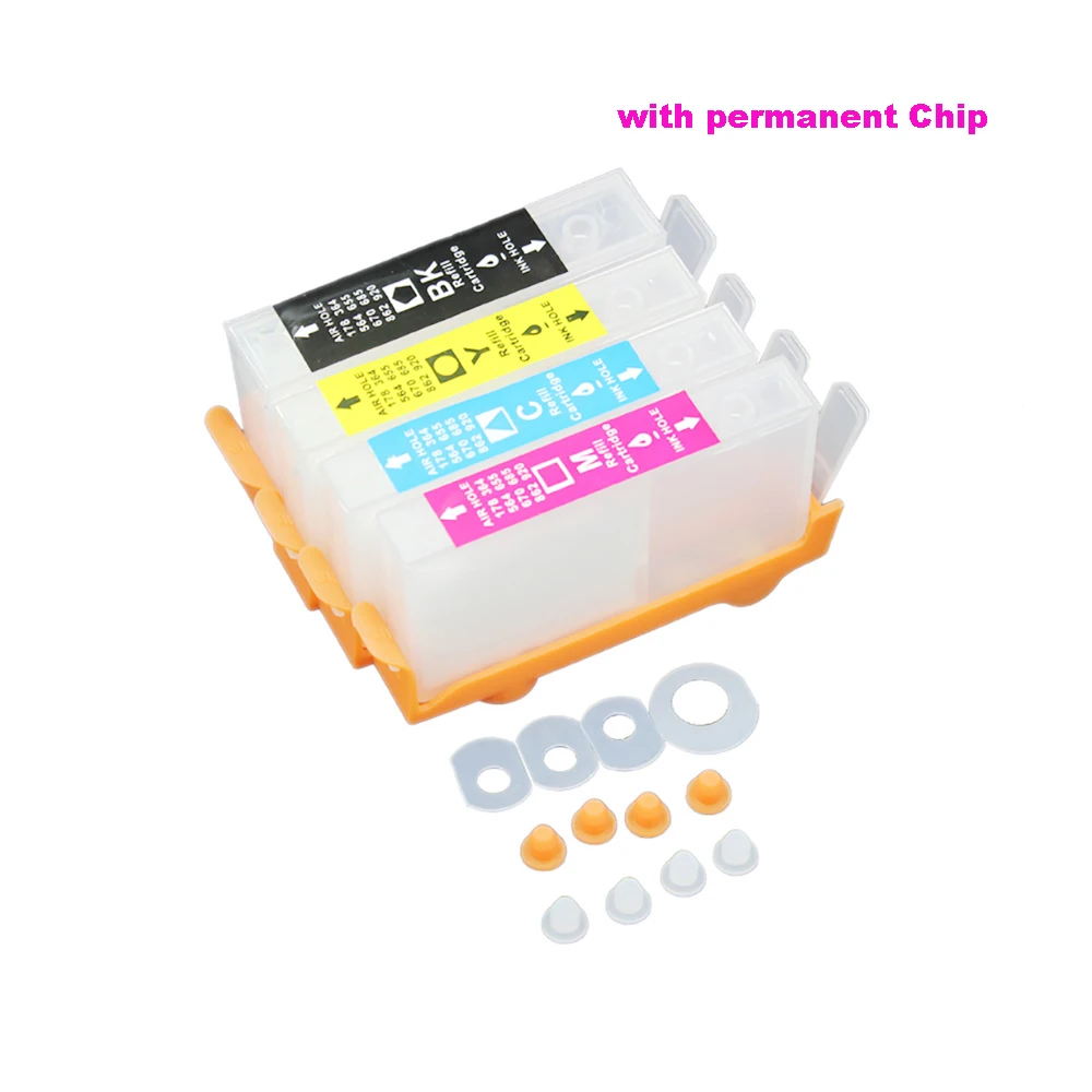 CISSPLAZA 1set new refill Ink cartridge With permanent chip compatible for HP903 for HP 903 Officejet Pro 6960 6950 6970
CISSPLAZA 1set new refill Ink cartridge With permanent chip compatible for HP903 for HP 903 Officejet Pro 6960 6950 6970