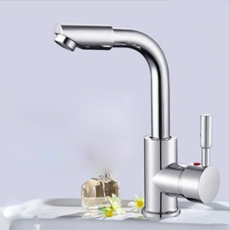 720 Degree Rotation Faucet Hot and Cold Water Tap Kitchen Faucets Chrome Brass Single Handle Basin Faucet for Single-hole Basin
720 Degree Rotation Faucet Hot and Cold Water Tap Kitchen Faucets Chrome Brass Single Handle Basin Faucet for Single-hole Basin