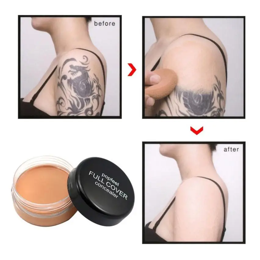 Full Cover Concealer Face Eye Lip Creamy Tattoo Make-up Concealer Cream Foundation
Full Cover Concealer Face Eye Lip Creamy Tattoo Make-up Concealer Cream Foundation