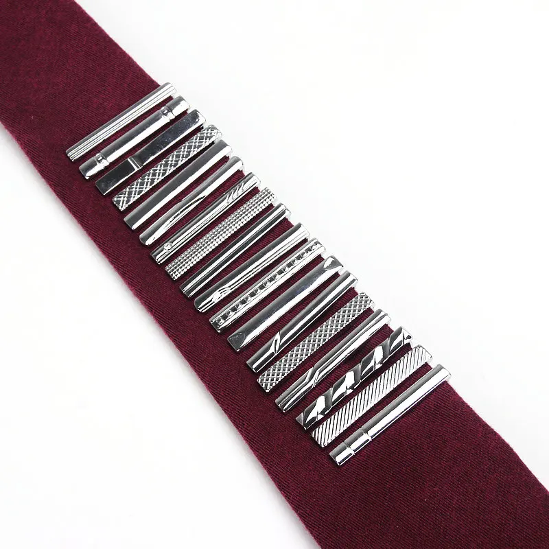 Brand New Formal Men's Metal Fashion Silver Simple Necktie Tie Pins Bar Clasp Clip Accessories For Men's Suits Nice Gift
Brand New Formal Men's Metal Fashion Silver Simple Necktie Tie Pins Bar Clasp Clip Accessories For Men's Suits Nice Gift