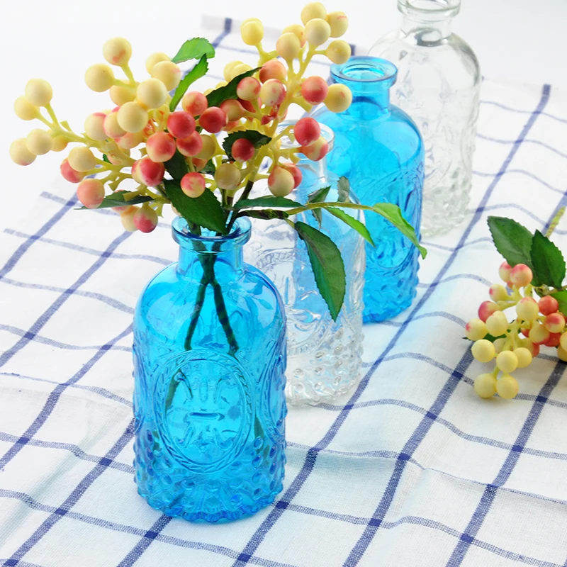 Nostalgic Style Transparent Glass Jar Embossed Vase Bottle Flower Arrangement Container for Photography Props Home Ornaments
Nostalgic Style Transparent Glass Jar Embossed Vase Bottle Flower Arrangement Container for Photography Props Home Ornaments