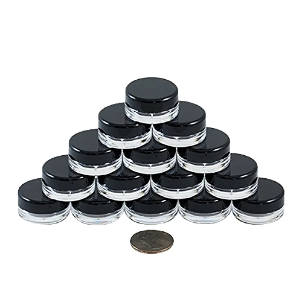 Small Round Bottle 10Pcs/20Pcs/50Pcs 3g Cosmetic Jars Refillable Bottles Empty Jars Eye Shadow Makeup Cream Lip Balm Container
Small Round Bottle 10Pcs/20Pcs/50Pcs 3g Cosmetic Jars Refillable Bottles Empty Jars Eye Shadow Makeup Cream Lip Balm Container