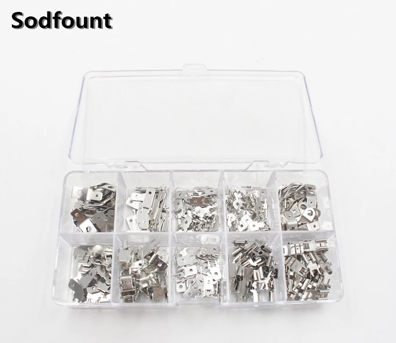 250pcs 6.3 Inserts Plug Spring Terminal PCB Solder lug Corner Flag,PCB welding sheet Terminals
250pcs 6.3 Inserts Plug Spring Terminal PCB Solder lug Corner Flag,PCB welding sheet Terminals