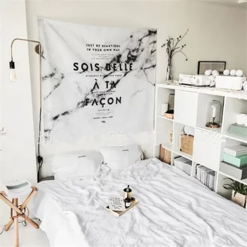 New Arrival Nordic Marble White Grey Black Linen Cotton Home Hanging Wall Tapestry Retro Home Decor Yoga Beach Towel 150x130cm
New Arrival Nordic Marble White Grey Black Linen Cotton Home Hanging Wall Tapestry Retro Home Decor Yoga Beach Towel 150x130cm