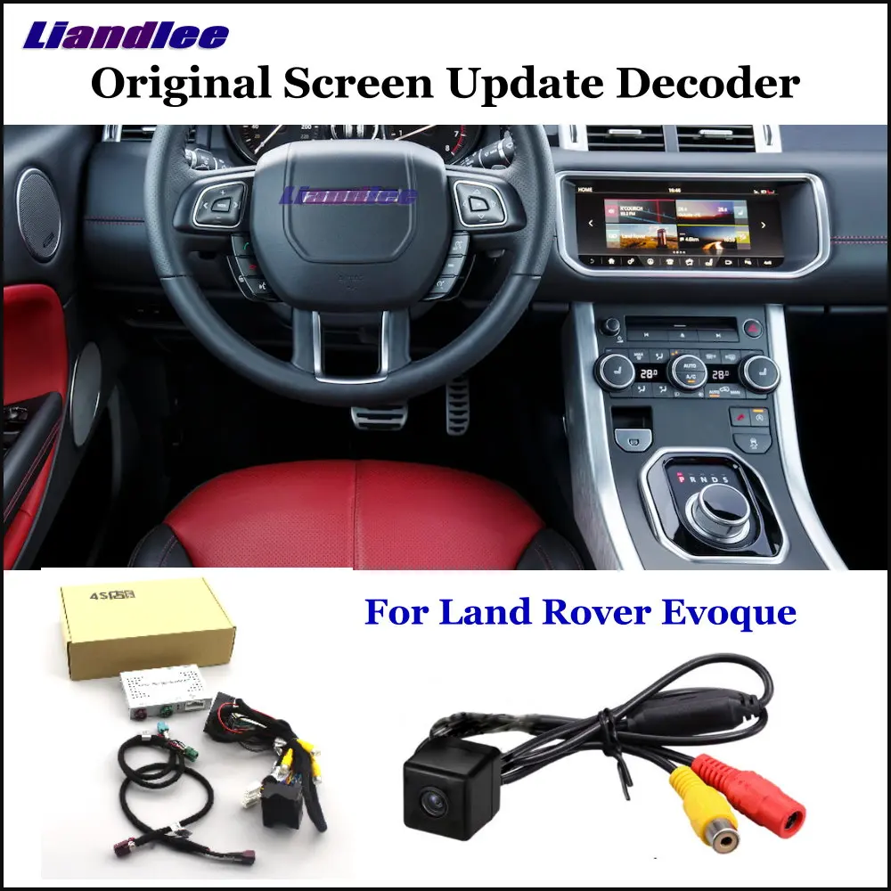 Liandlee Car Original Screen Update System For Land Rover Evoque Rear Reverse Parking Camera Digital Decoder Display Plus
Liandlee Car Original Screen Update System For Land Rover Evoque Rear Reverse Parking Camera Digital Decoder Display Plus