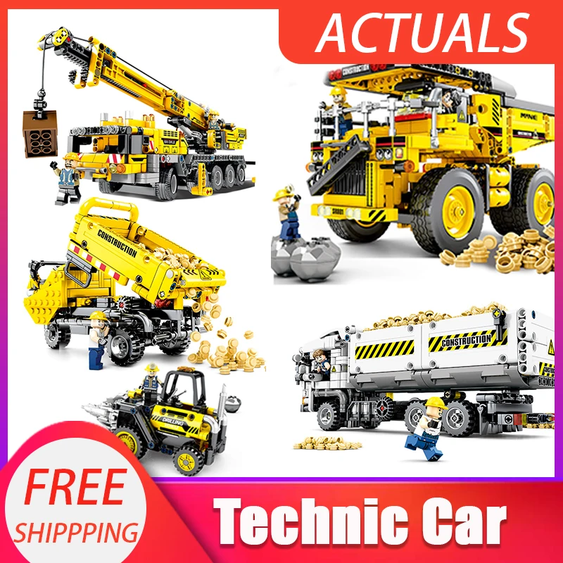 City Building Construction Engineering Crane Remote Control RC Car Truck Crawler Building Blocks Legoed City Technic RC Toys
City Building Construction Engineering Crane Remote Control RC Car Truck Crawler Building Blocks Legoed City Technic RC Toys