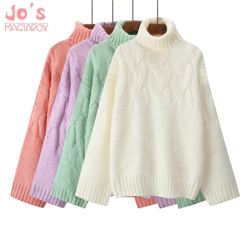 Knitted Women Sweaters And Pullovers Turtleneck Office Lady Sweaters Sueter Mujer Winter Jumper Tops
Knitted Women Sweaters And Pullovers Turtleneck Office Lady Sweaters Sueter Mujer Winter Jumper Tops