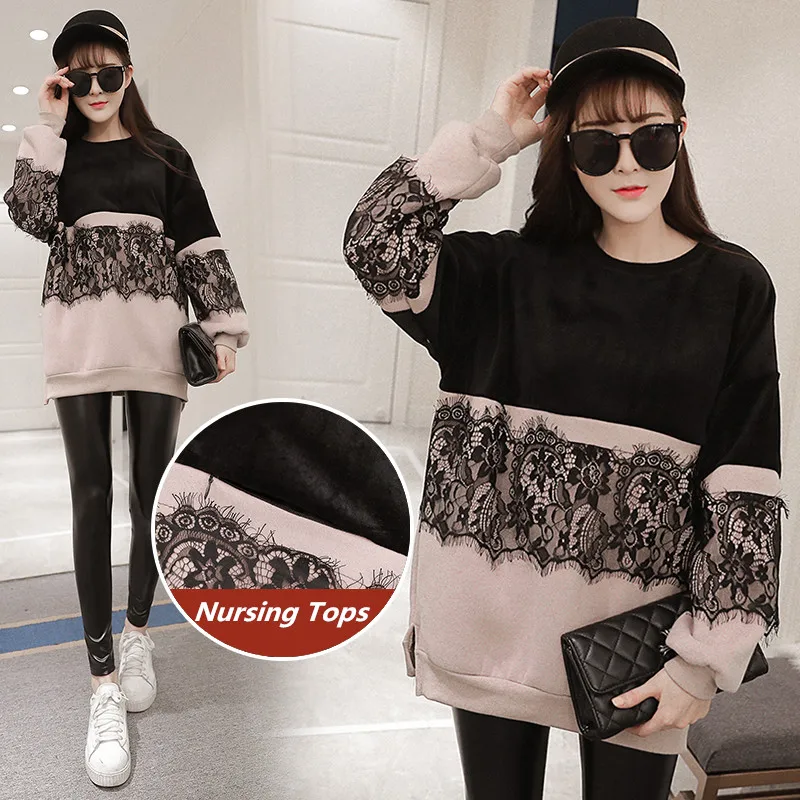 Maternity Tops Sweatshirts For Pregnant Women Nursing Clothes Tee Shirts Autumn Breastfeeding Pullover Tee Pregnancy Clothing
Maternity Tops Sweatshirts For Pregnant Women Nursing Clothes Tee Shirts Autumn Breastfeeding Pullover Tee Pregnancy Clothing