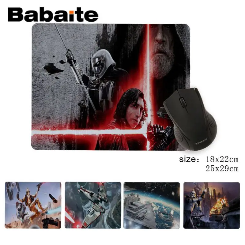 Babaite My Favorite Star Wars The Last Jedi High Speed New Mousepad Soft Rubber Professional Gaming Mouse Pad Computer
Babaite My Favorite Star Wars The Last Jedi High Speed New Mousepad Soft Rubber Professional Gaming Mouse Pad Computer
