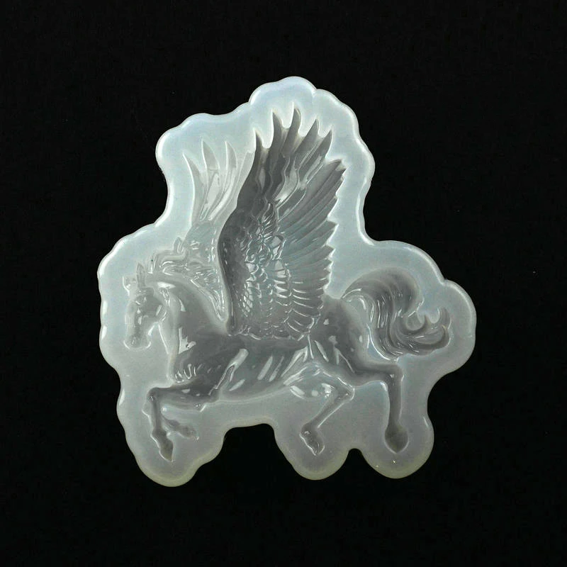 1pc Flying Horse with Wings Jewelry Making Mold Epoxy Silicone Mould DIY Craft Key Chain Resin Decorative epoxy resin molds Tool
1pc Flying Horse with Wings Jewelry Making Mold Epoxy Silicone Mould DIY Craft Key Chain Resin Decorative epoxy resin molds Tool