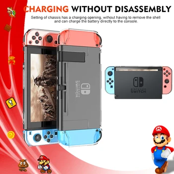 Nintend Switch Case Accessories Slim Hard Crystal Shell Protective Cover Nintendoswitch Skin for Nintendo Switch Joycon Console
Nintend Switch Case Accessories Slim Hard Crystal Shell Protective Cover Nintendoswitch Skin for Nintendo Switch Joycon Console