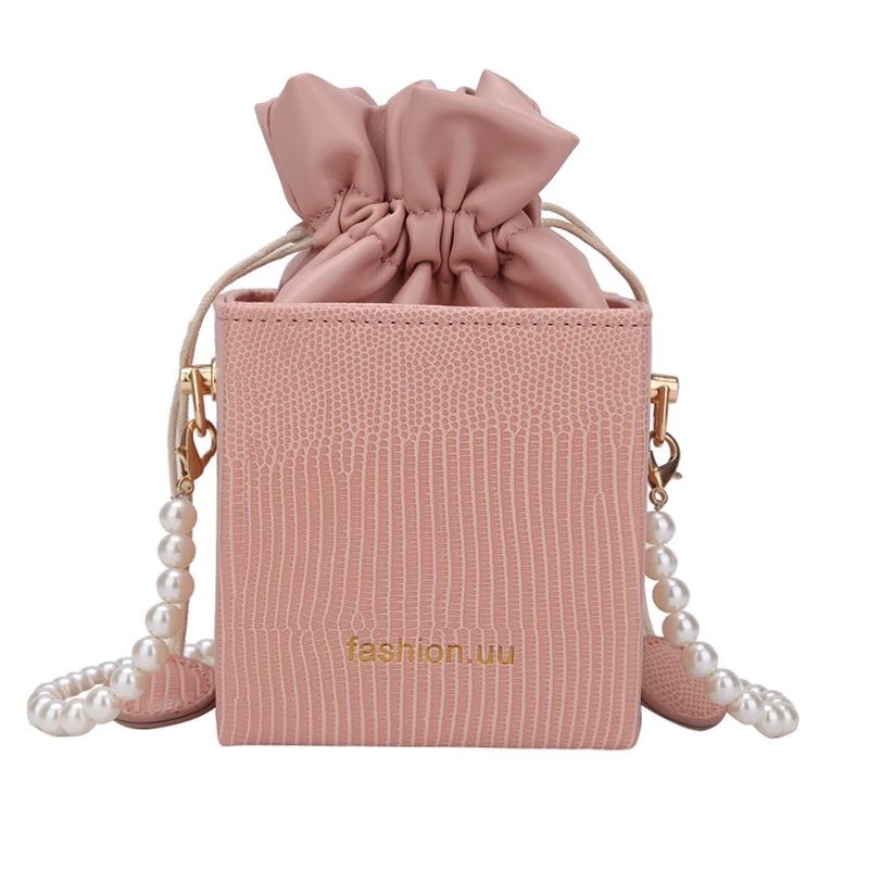 Cute Girl Mini Square bag 2019 Summer New Quality PU Leather Women's Designer Handbag Pearl Tote bag Shoulder Messenger bag
Cute Girl Mini Square bag 2019 Summer New Quality PU Leather Women's Designer Handbag Pearl Tote bag Shoulder Messenger bag