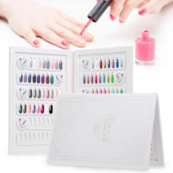 96 Colors False Nail Color Book Display Detachable Nail Art Gel Polish Nail Color Card Nail Color Chart Palette Manicure Tool
96 Colors False Nail Color Book Display Detachable Nail Art Gel Polish Nail Color Card Nail Color Chart Palette Manicure Tool