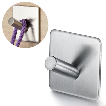 1pcs Self Adhesive Stainless Steel Towel Hooks Hat Key Hanging Hooks Wall Hanger for Kitchen Bathroom
1pcs Self Adhesive Stainless Steel Towel Hooks Hat Key Hanging Hooks Wall Hanger for Kitchen Bathroom