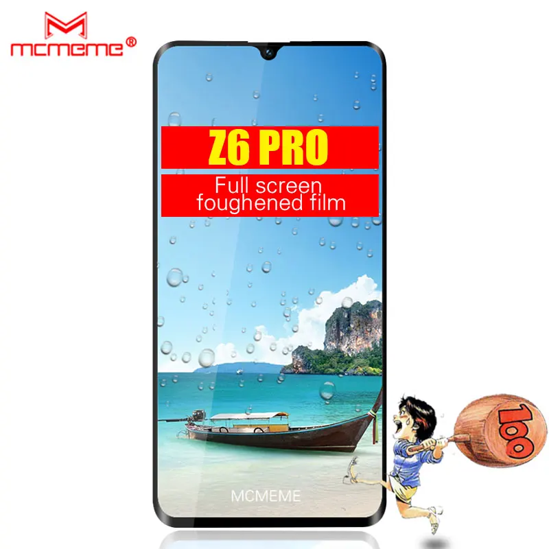 Закаленное стекло MCMEME для Lenovo Z6 Pro Z6Pro Защитная пленка экрана закаленное |