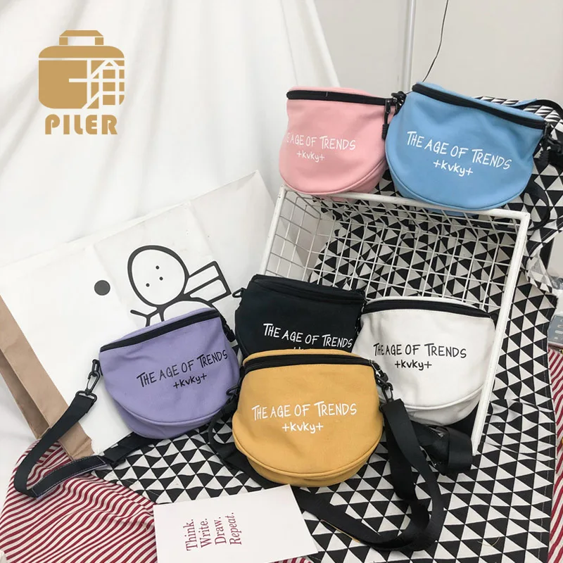 Piler Casual Letter Women Shoulder Bag Canvas Small Crossbody Bags for Girls Ladies Mini Messenger Bag Printing Party Handbag
Piler Casual Letter Women Shoulder Bag Canvas Small Crossbody Bags for Girls Ladies Mini Messenger Bag Printing Party Handbag