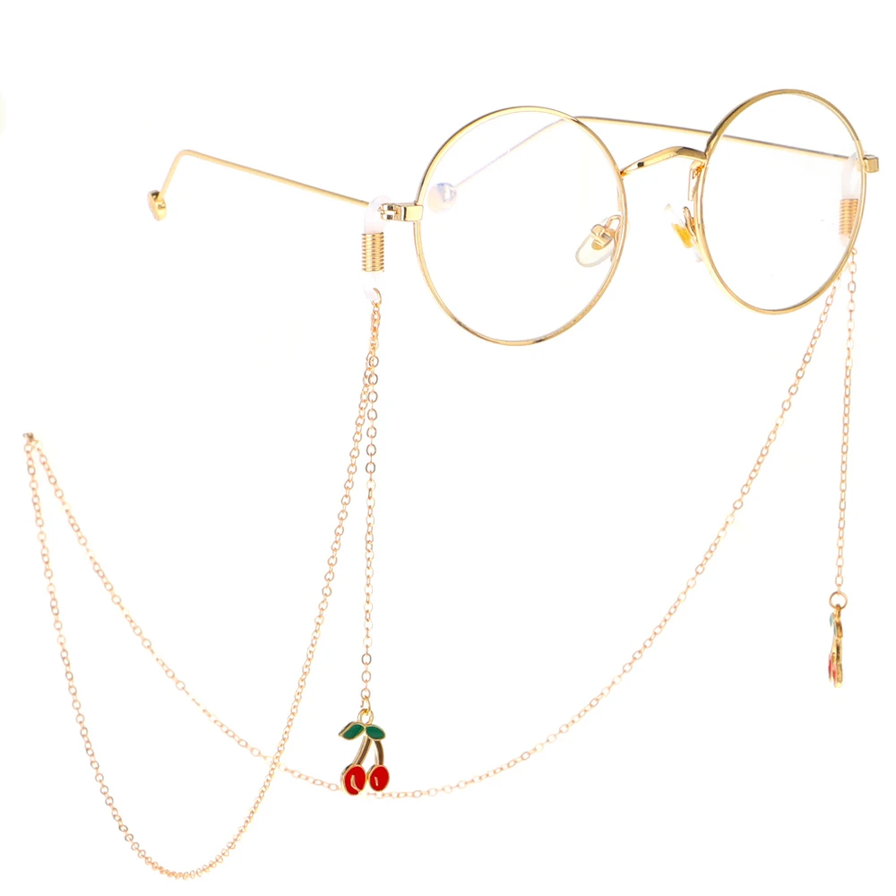 Glasses Chain Red Cherry Women Sunglasses Eyeglass Hanging Non-slip Hold Straps Eyewear Retainer Jewelry Rope
Glasses Chain Red Cherry Women Sunglasses Eyeglass Hanging Non-slip Hold Straps Eyewear Retainer Jewelry Rope