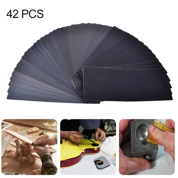 42Pcs/Lot Waterproof Sanding Paper Wet Dry Polishing Sandpaper Grit Granularity Metal Wood Abrasive Tool Assorted Grind
42Pcs/Lot Waterproof Sanding Paper Wet Dry Polishing Sandpaper Grit Granularity Metal Wood Abrasive Tool Assorted Grind