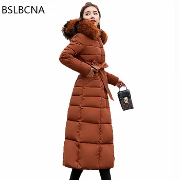 Plus Size 2020 Winter Cotton Down Clothes Big Hair Collar Cotton Padded Coat Women Female Thick Korean Casual Long Overcoat A320
Plus Size 2020 Winter Cotton Down Clothes Big Hair Collar Cotton Padded Coat Women Female Thick Korean Casual Long Overcoat A320