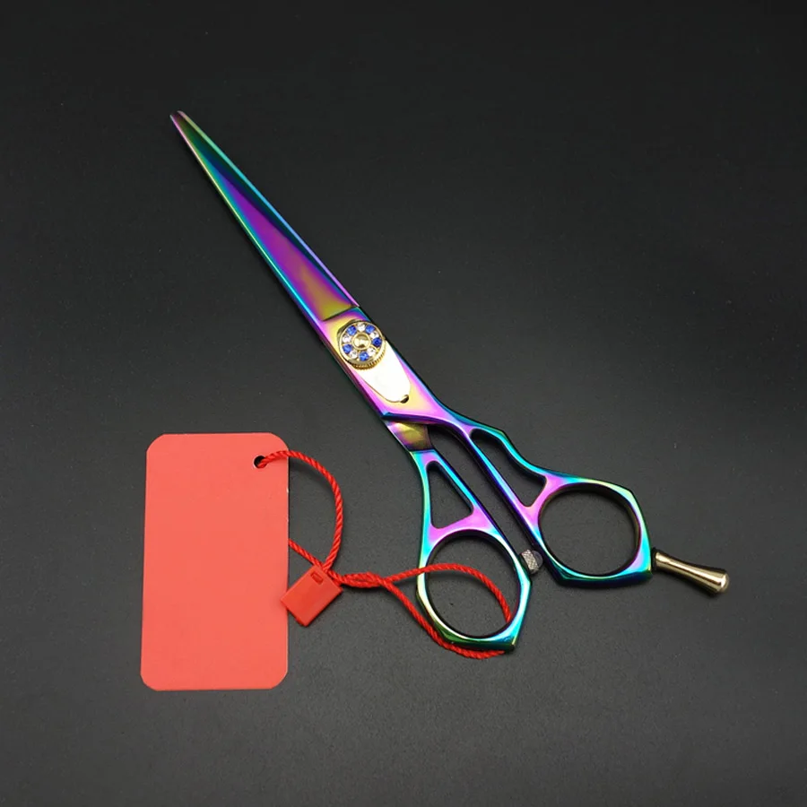 6 inch Professional Hair scissors set Cutting scissors Personality Barber shears High-grade quality Colorful Women Home Use
6 inch Professional Hair scissors set Cutting scissors Personality Barber shears High-grade quality Colorful Women Home Use