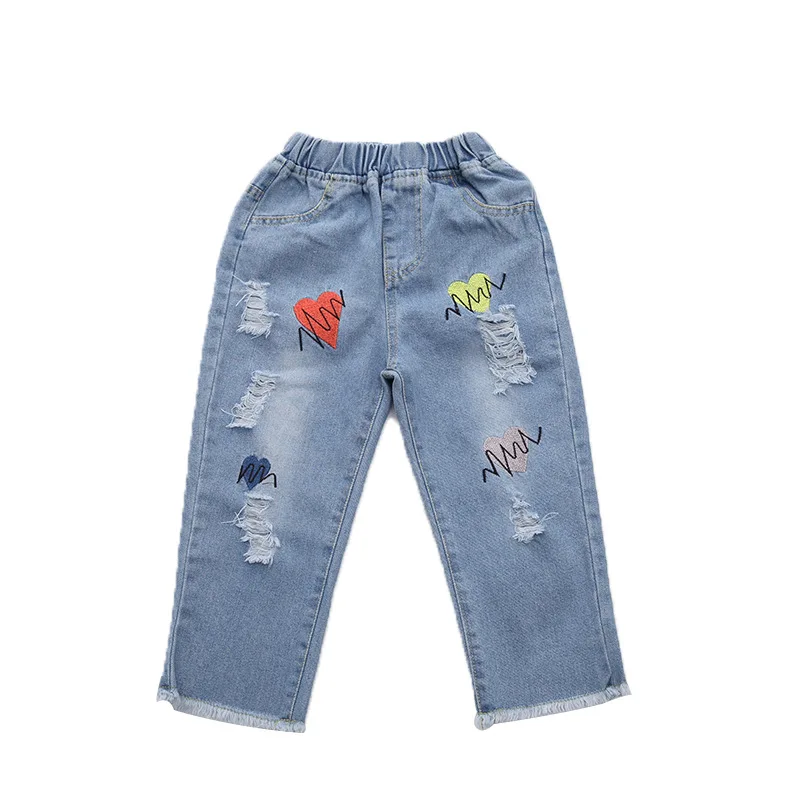 Teenage Girls Mid Waist Jeans 2018 New Fashion Children Broken Hole Kids Jeans Pants For Girls Denim Trousers Bottoms Clothing
Teenage Girls Mid Waist Jeans 2018 New Fashion Children Broken Hole Kids Jeans Pants For Girls Denim Trousers Bottoms Clothing