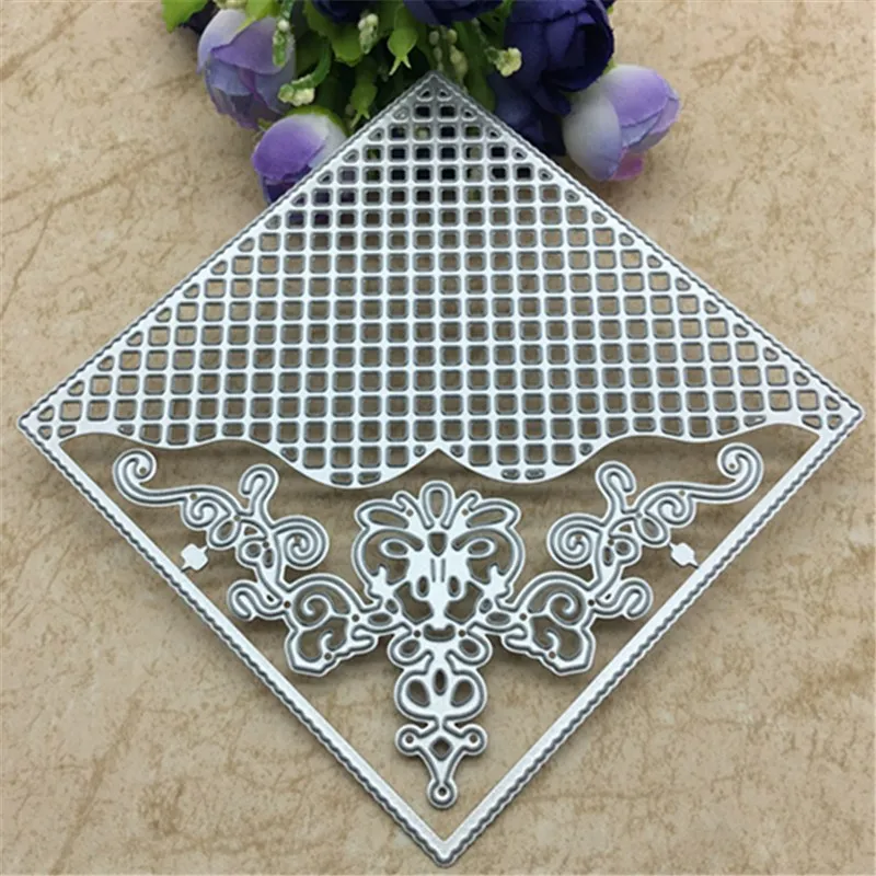 Grid Background Square Frame Metal Cutting Dies Stencils for DIY Scrapbooking DIY Paper Cards Photo Album Decorative Embossing
Grid Background Square Frame Metal Cutting Dies Stencils for DIY Scrapbooking DIY Paper Cards Photo Album Decorative Embossing