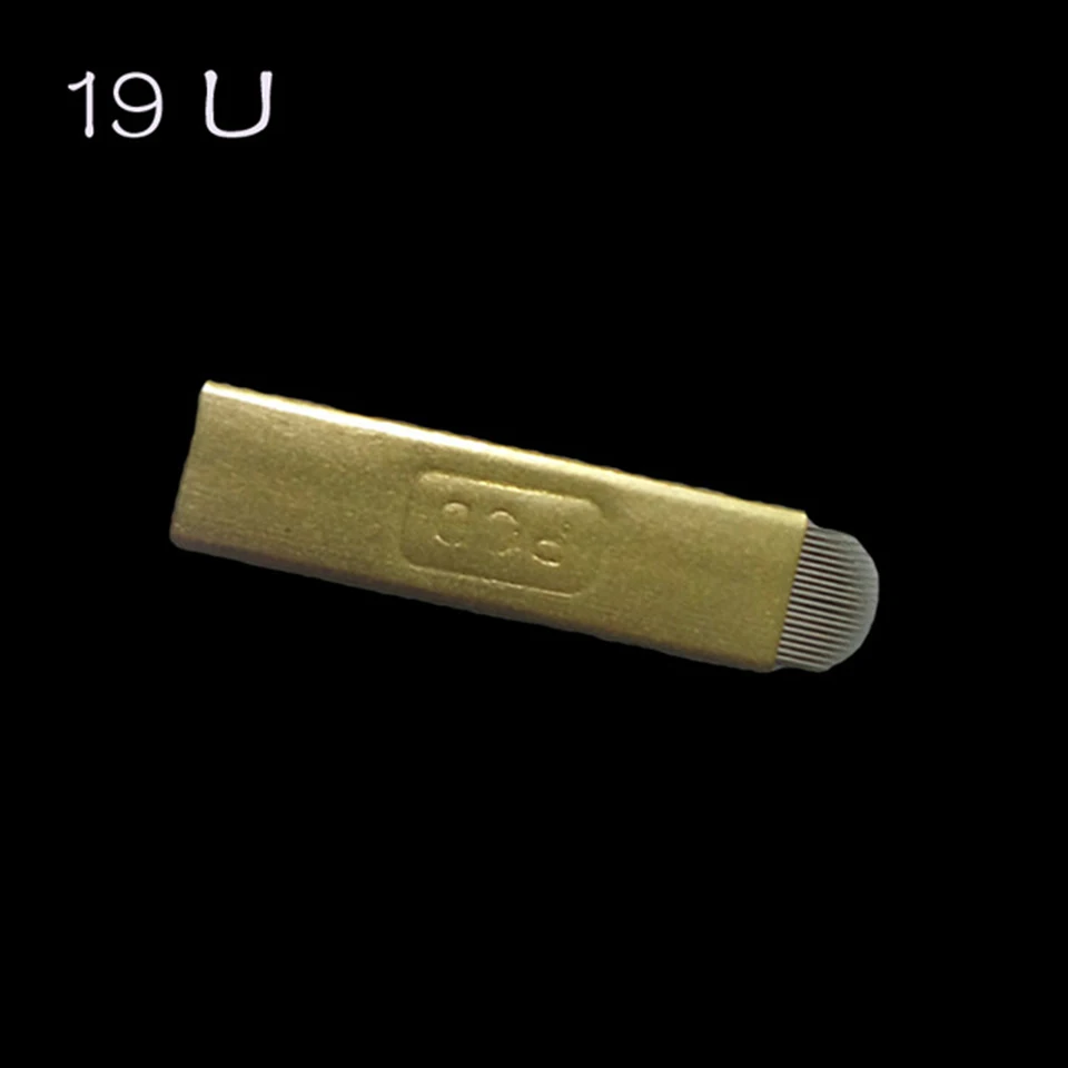 100 pcs pcd 19 pin u shape Hard needle microblading u hard blades microblading pencil eyebrow tattoo supplies
100 pcs pcd 19 pin u shape Hard needle microblading u hard blades microblading pencil eyebrow tattoo supplies