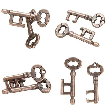 1 Pc Alloy Key Ring Puzzle Kids Adults Intelligent Toys Brain Tester IQ Test Educational Toy High Quality for Kids Gift 
1 Pc Alloy Key Ring Puzzle Kids Adults Intelligent Toys Brain Tester IQ Test Educational Toy High Quality for Kids Gift