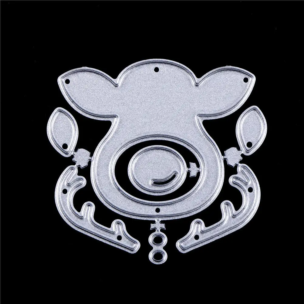Deer head Metal Cutting Dies Stencils for DIY Scrapbooking Photo Album Decorative Embossing Paper Cards 5.3cmx5cm
Deer head Metal Cutting Dies Stencils for DIY Scrapbooking Photo Album Decorative Embossing Paper Cards 5.3cmx5cm