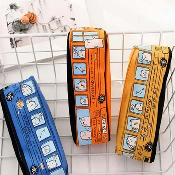 Big capacity Bus pencil case Cute Animal pencil box Stationery pouch pen bag gift school supplies canetas Zakka
Big capacity Bus pencil case Cute Animal pencil box Stationery pouch pen bag gift school supplies canetas Zakka