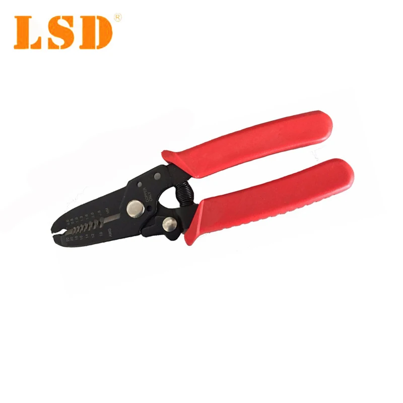 carbon steel multi-function wire stripper and cutter LS-5021 with automatic rebound spring 0.6-2.6mm2 wire stripper
carbon steel multi-function wire stripper and cutter LS-5021 with automatic rebound spring 0.6-2.6mm2 wire stripper