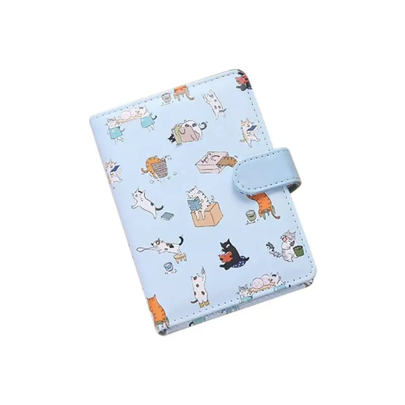 Cute Cartoon Cat Notebook Imitation Leather Cover Magnetic Buckle Hand Account Book Student Stationery Supply Children Notepad
Cute Cartoon Cat Notebook Imitation Leather Cover Magnetic Buckle Hand Account Book Student Stationery Supply Children Notepad