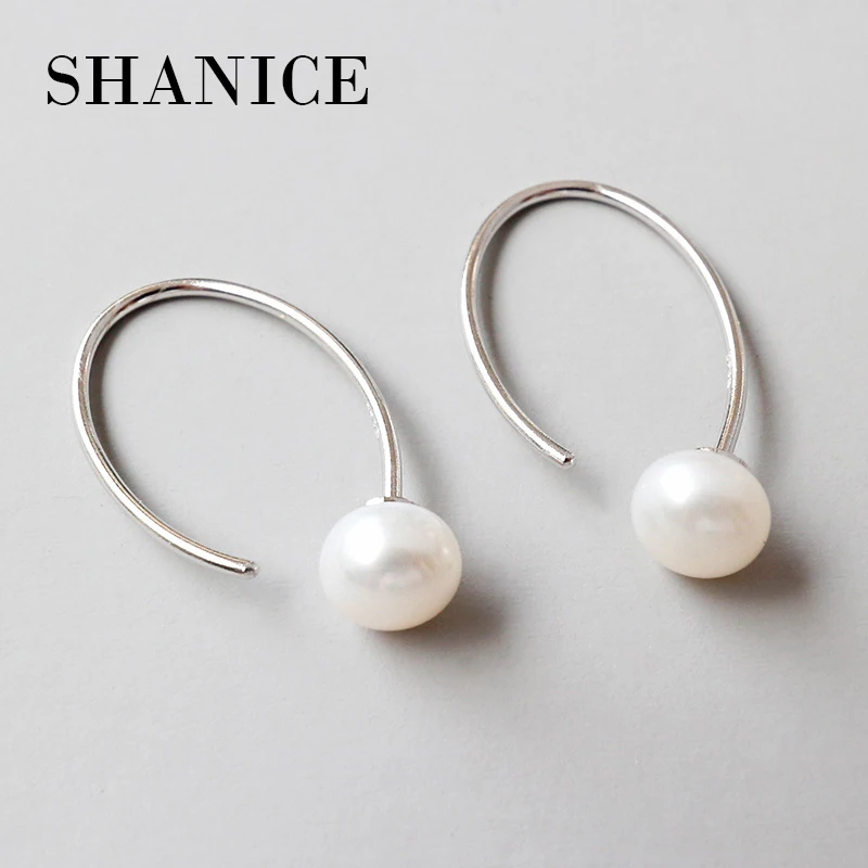 SHANICE Fashion Pearl Earrings Natural Freshwater Pearl Jewelry Earring 925 Sterling Silver Jewelry For Women Hoop Gift
SHANICE Fashion Pearl Earrings Natural Freshwater Pearl Jewelry Earring 925 Sterling Silver Jewelry For Women Hoop Gift