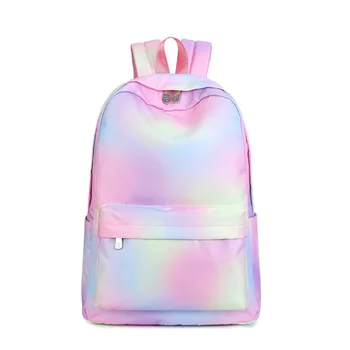 4PCS / LOT New Girls Waterproof Polyester School Backpack Rainbow Color Shoulder Bag Laptop Backpack Rucksack
4PCS / LOT New Girls Waterproof Polyester School Backpack Rainbow Color Shoulder Bag Laptop Backpack Rucksack