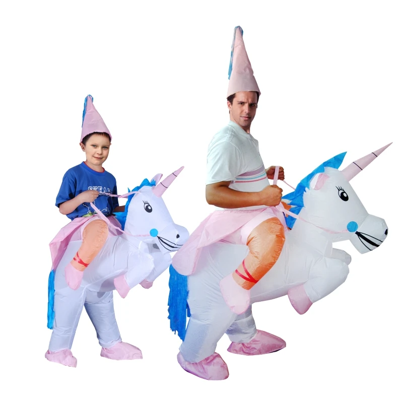 Inflatable halloween costume Unicorn onesie Adult kids Horse Fancy Dress jumpsuit Costume T-REX dinosaur cosplay
Inflatable halloween costume Unicorn onesie Adult kids Horse Fancy Dress jumpsuit Costume T-REX dinosaur cosplay