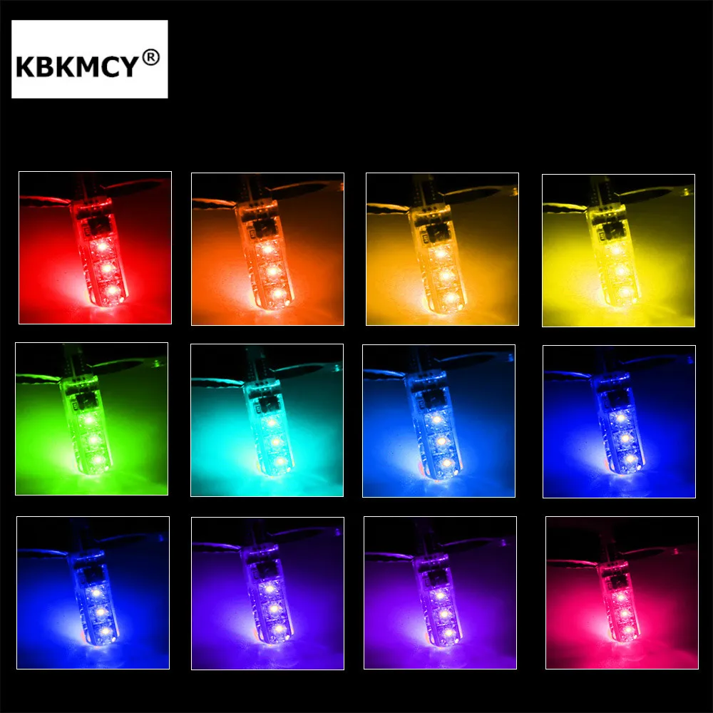 Silicone 5050 RGB Remote Control Car Clearance Lights T10 LED Light Auto Colorful Lamp Of Infrared Ray Door Reading Light
Silicone 5050 RGB Remote Control Car Clearance Lights T10 LED Light Auto Colorful Lamp Of Infrared Ray Door Reading Light