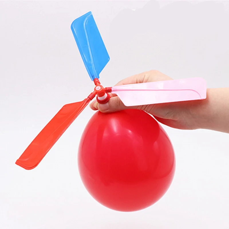 Фото Воздушный шар вертолет летающая игрушка детский подарок на день рождения