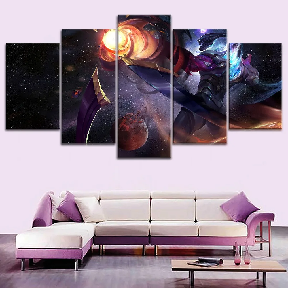 5 Piece Modular Picture Canvas Printing Cosmic League of Legends Varus Poster Type Game Modern Home Decor Wall Artwork Pictures
5 Piece Modular Picture Canvas Printing Cosmic League of Legends Varus Poster Type Game Modern Home Decor Wall Artwork Pictures