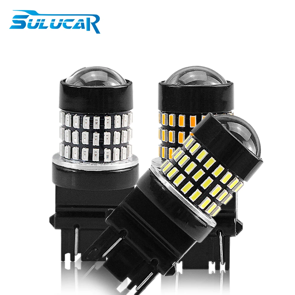 SULUCAR 2 X 900 Lumens 3014 78-EX 3056 3156 3057 3157 LED Bulbs T25 Reverse Lights Brake Signal Tail Lights,Xenon White
SULUCAR 2 X 900 Lumens 3014 78-EX 3056 3156 3057 3157 LED Bulbs T25 Reverse Lights Brake Signal Tail Lights,Xenon White
