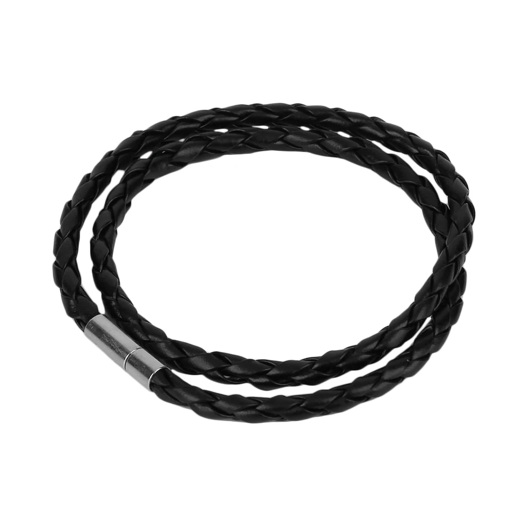 GENBOLI Handmade Bracelets Woven PU Leather Rope Cord Bracelets Black Bracelet Fashion Jewelry Accessories Gift For Women Men
GENBOLI Handmade Bracelets Woven PU Leather Rope Cord Bracelets Black Bracelet Fashion Jewelry Accessories Gift For Women Men