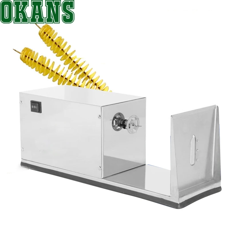 Commercial Potato Tower Cutter Electric Stainless Steel Spiral Potato Slicer Twister Machine
Commercial Potato Tower Cutter Electric Stainless Steel Spiral Potato Slicer Twister Machine