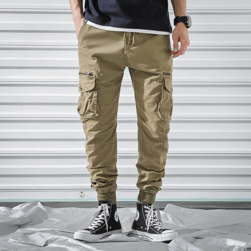 2019 Spring New Cargo Pants Men Cotton Casual Slim Joggers Men Side-pockets Streetwear Mens Joggers Pants
2019 Spring New Cargo Pants Men Cotton Casual Slim Joggers Men Side-pockets Streetwear Mens Joggers Pants