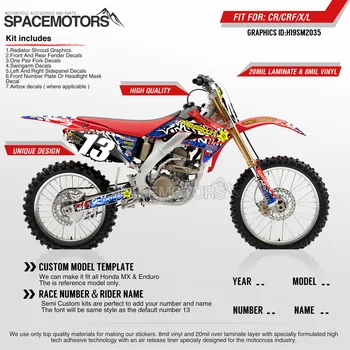 MotoSpace Customized Team Graphics Backgrounds Decals 3M Custom Stickers For Honda CRF250R 2004-2009 CRF450R 2002 2003-2008 035
MotoSpace Customized Team Graphics Backgrounds Decals 3M Custom Stickers For Honda CRF250R 2004-2009 CRF450R 2002 2003-2008 035