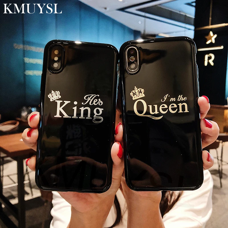 Cartoon Crown Phone Case For iphone XR XS Max X 8 7 6 6s Plus Case Letter KING Back Cover Soft TPU Case For iphone 7 8 Plus Case
Cartoon Crown Phone Case For iphone XR XS Max X 8 7 6 6s Plus Case Letter KING Back Cover Soft TPU Case For iphone 7 8 Plus Case