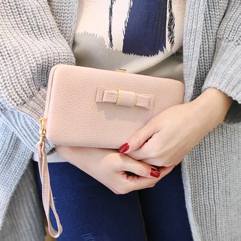 2020 New Arrival Fashion Wallets Women Long Design Cute Bowknot Large Capacity Lunch Box Ladies Wallet Purse Clutch Casual Hasp
2020 New Arrival Fashion Wallets Women Long Design Cute Bowknot Large Capacity Lunch Box Ladies Wallet Purse Clutch Casual Hasp
