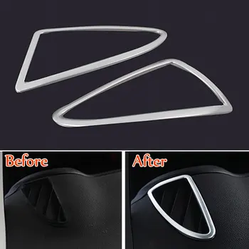 2pcs Decoration Stainless Steel Front Air Condition Vent Outlet Frame Trim Cover For Volkswagen Tiguan 2010-2015 Shine Silver
2pcs Decoration Stainless Steel Front Air Condition Vent Outlet Frame Trim Cover For Volkswagen Tiguan 2010-2015 Shine Silver